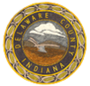 Seal of डेलावेअर काउंटी, इंडियाना