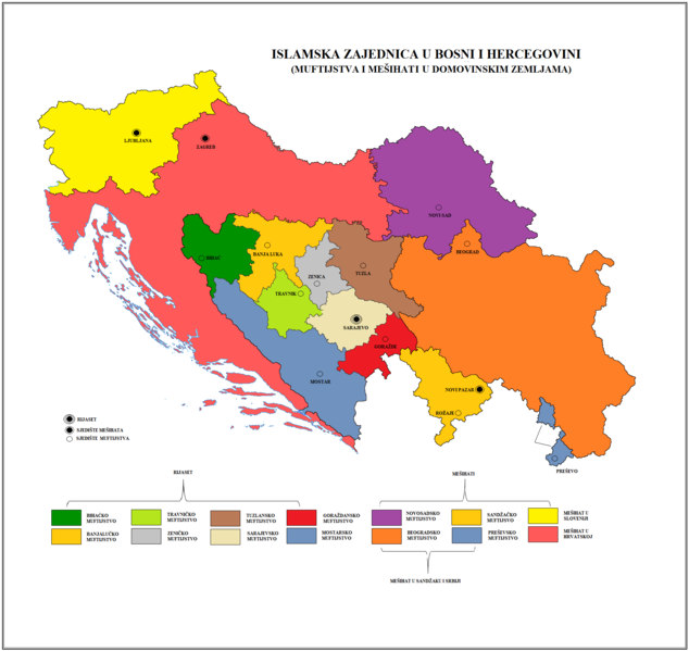 Datoteka:Muftijstva i mešihati Islamske zajednice u BiH.png