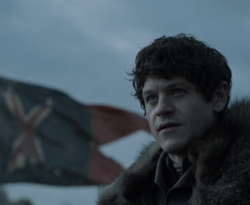 Ramsay Bolton (Iwan Rheon) a Trónok harca Fattyak csatája című epizódjában (2016)