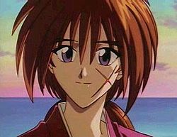 Himura Kensin a Ruróni Kensin anime 37. részében. (Eredeti sugárzás 1997. január 15.[1])