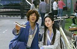 Wang Lee-hom és Liu Ji-fej (Liu Yi-fei) a filmben