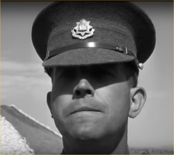 Williams törzsőrmester szerepében A domb c. filmdrámában (1965)