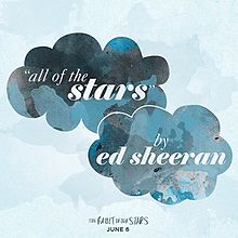 «All of the Stars» սինգլի շապիկը (Էդ Շիրան, 2014)