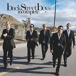 «Incomplete» սինգլի շապիկը (Backstreet Boys, 2005)