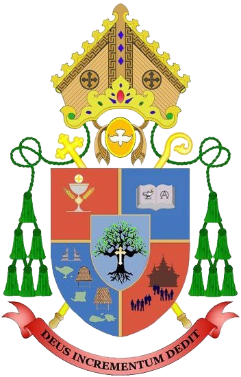 Berkas:Coat of arms Mgr. Silvester San.png