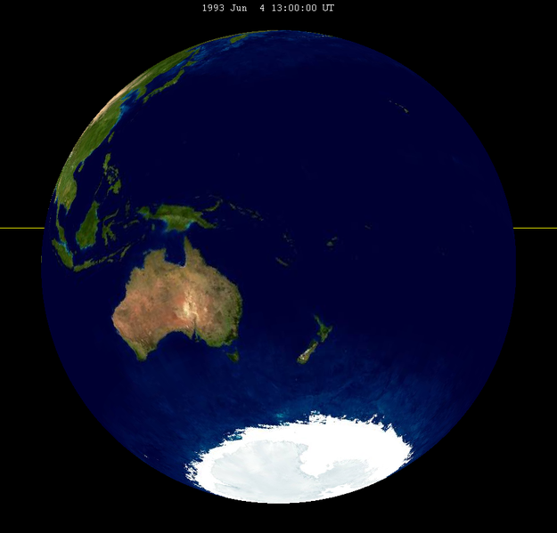 Berkas:Lunar eclipse from moon-1993Jun04.png