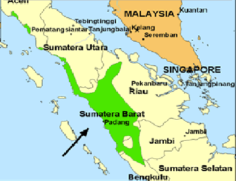 Berkas:Pengguna Bahasa Minang di Sumatra.png