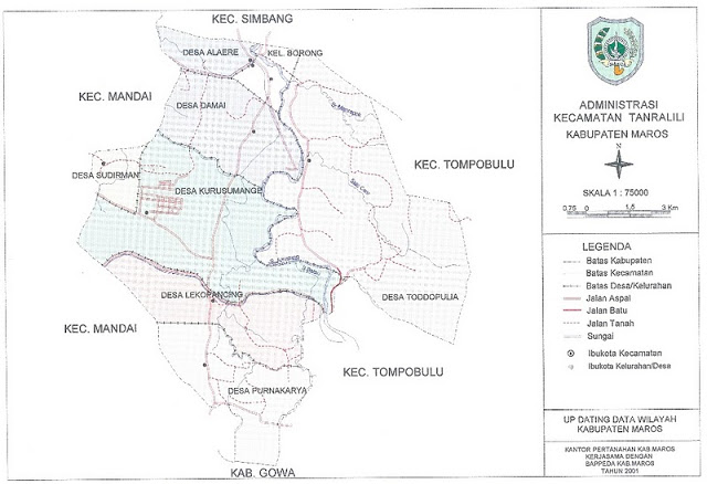 Berkas:Peta Kecamatan Tanralili.jpg