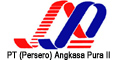 Logo Angkasa Pura II tahun 1984-2014. Logo juga dipakai untuk Angkasa Pura I sebelum perusahaan tersebut ganti logo.