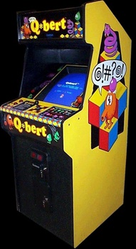 Berkas:Q*bert arcade cabinet.jpg