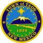 Lambang resmi Taos, New Mexico