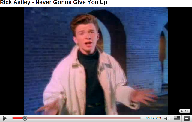 Never Gonna Give You Up' Rick-Rolls Past 1 Billion  Views