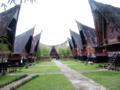 Huta Batak di areal Museum Batak