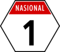 Penanda rute jalan nasional