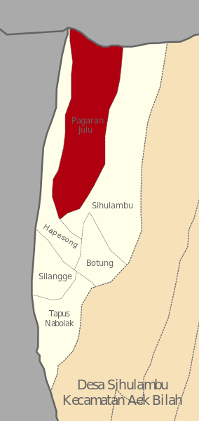 Berkas:Peta Lokasi Pagaran Julu, Sihulambu Kecamatan Aek Bilah Kabupaten Tapsel.svg