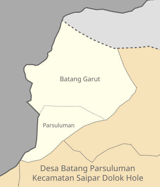 Berkas:Lokasi Batang Parsuluman Kecamatan Saipar Dolok Hole (Peta Dusun).svg