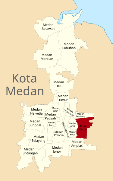 Kode Pos Kecamatan Medan Denai, Kota Medan