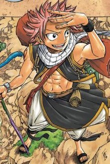 Tokoh protagonis pria utama dari seri Fairy Tail