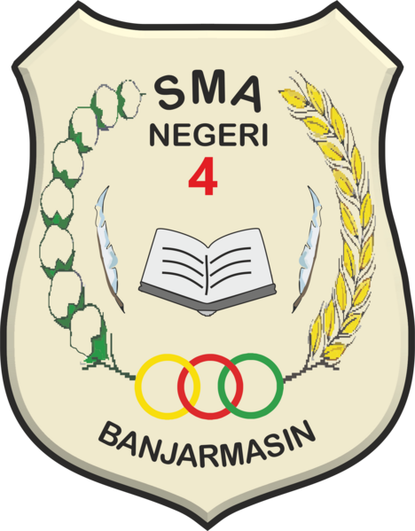 Berkas:Logo SMAN 4 Banjarmasin.png