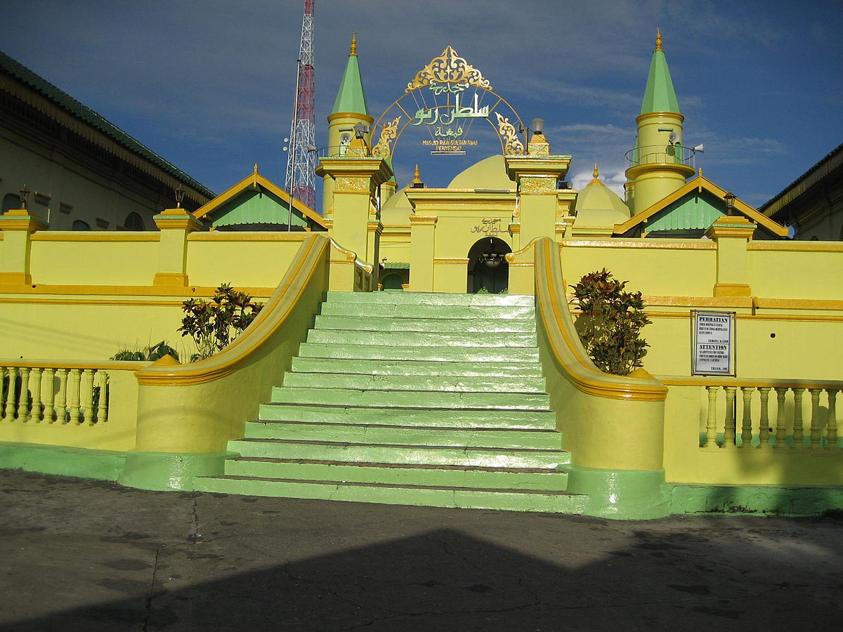 Masjid Raya Sultan Riau Wikipedia bahasa Indonesia 