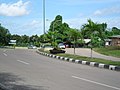 Jalan poros Samarinda-Tenggarong.