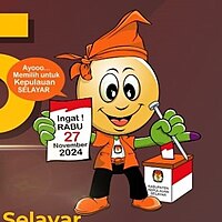 Si Jersi, nama maskot pemilihan umum Bupati Kepulauan Selayar 2024