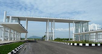 Gerbang Utama Institut Teknologi Sumatera