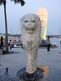 Merlion: Acara, Merlion lainnya, Merlion dalam seni dan budaya populer