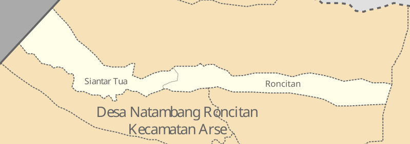 Berkas:Lokasi Natambang Roncitan Kecamatan Arse (Peta Dusun).svg