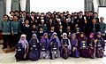 Foto wisuda Angkatan 01 (ANGKASA) bersama Aa Gym tahun 2012