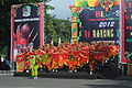 Parade Tari Gandrung yang iku ambil bagian pada BEC 2012