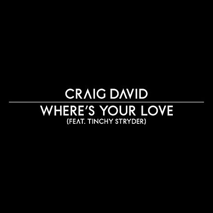 Where is your love. Craig David - Greatest Hits (2008). Craig David Greatest Hits. Where's David?. Craig David - 2008 - Greatest Hits album.