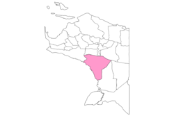 Peta Kabupaten Asmat