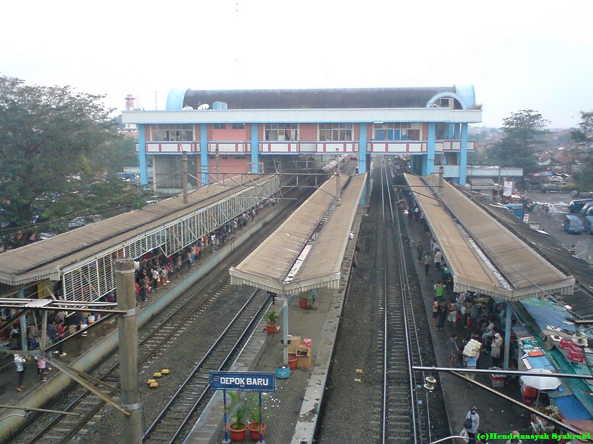 Stasiun Depok Baru - Wikipedia bahasa Indonesia 