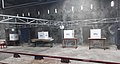 Potret interior pengadaan sebuah bilik khusus TPS sesuai protokol kesehatan COVID-19 di TPS 004 Kelurahan Boribellaya, Kecamatan Turikale, Kabupaten Maros pada Pilkada Maros 2020, 9 Desember.