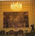 Kantor pribadi Kepala Negara dengan lukisan abad ke-19 "The Russian Wedding" oleh Makowski