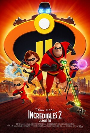 Incredibles 2: Sinopsis, Pemeran, Referensi