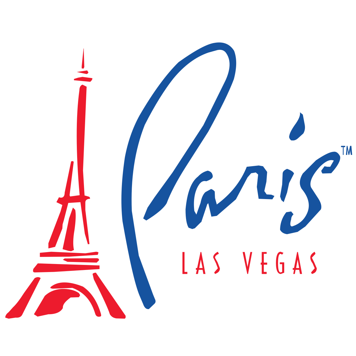 Vista Esteriore Dell'hotel Di Parigi Nella Città Di Las Vegas