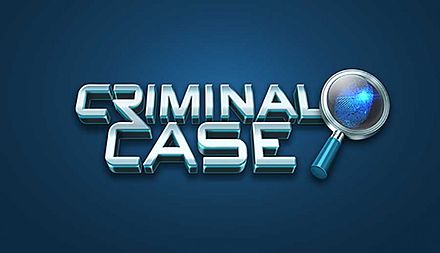 Criminal case. Hard Case Crime logo.