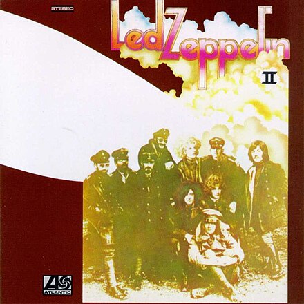 1 2 альбом. Led Zeppelin 2 обложка. 1969 Led Zeppelin II обложка. Led Zeppelin 2 Cover. Led Zeppelin led Zeppelin II обложка.