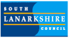 Logo resmi South Lanarkshire Sooth Lanrikshire Siorrachd Lannraig a Deas