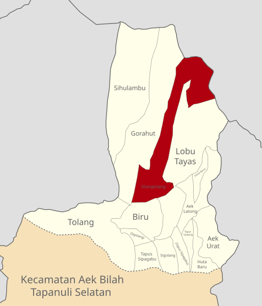 Berkas:Peta Lokasi Silangkitang Kecamatan Aek Bilah Kabupaten Tapanuli Selatan.svg