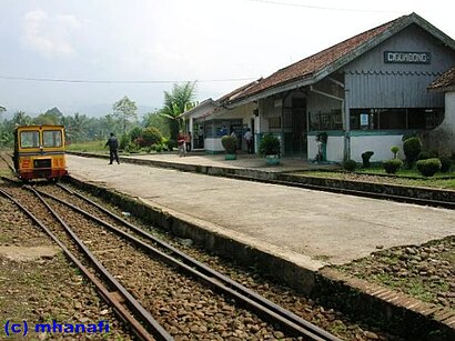 Cara untuk pergi ke Stasiun Cigombong menggunakan Transportasi Umum - Tentang tempat tersebut