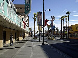 Fremont Street: Sejarah, Fremont East, Catatan kaki