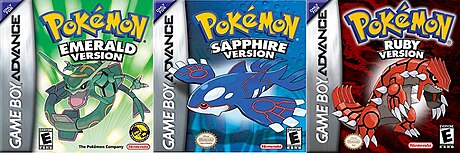 Pokémon Ruby, Sapphire, dan Emerald