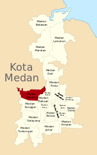 Peta Lokasi Kecamatan Medan Helvetia Kota Medan.svg