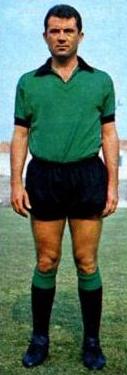 Gianni Grossi, simbolo della squadra negli anni 1960 e pluripresente in maglia veneziana.