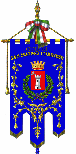 File:San Mauro Torinese-Gonfalone.png