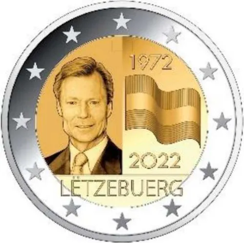 File:2 euro commemorativo 2022 lussemburgo bandiera.webp - Wikipedia