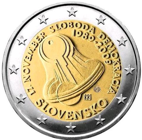 File:2 € commemorativo Slovacchia 2009.jpg